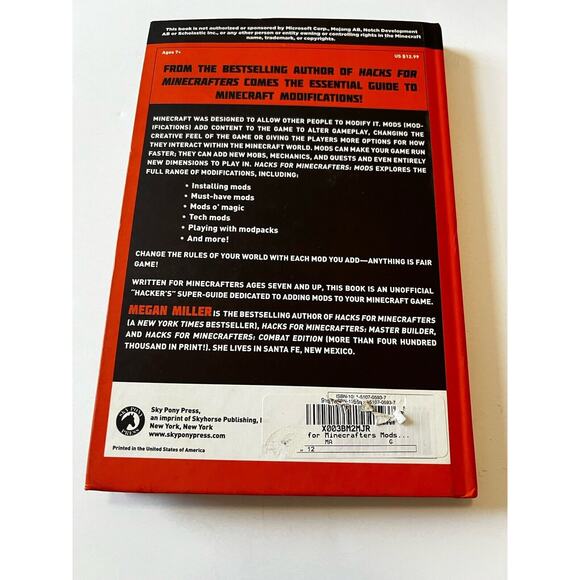Hacks for Minecrafters: Mods The Unofficial Guide Tips Tricks Book Guide Refer - Picture 3 of 8